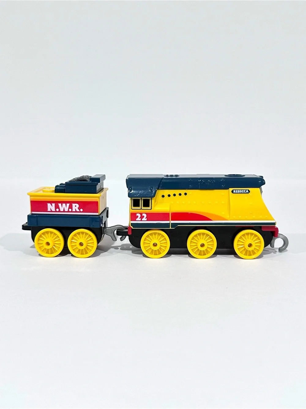 Thomas & Friends Rebecca with Tender TrackMaster Push Along Diecast Train